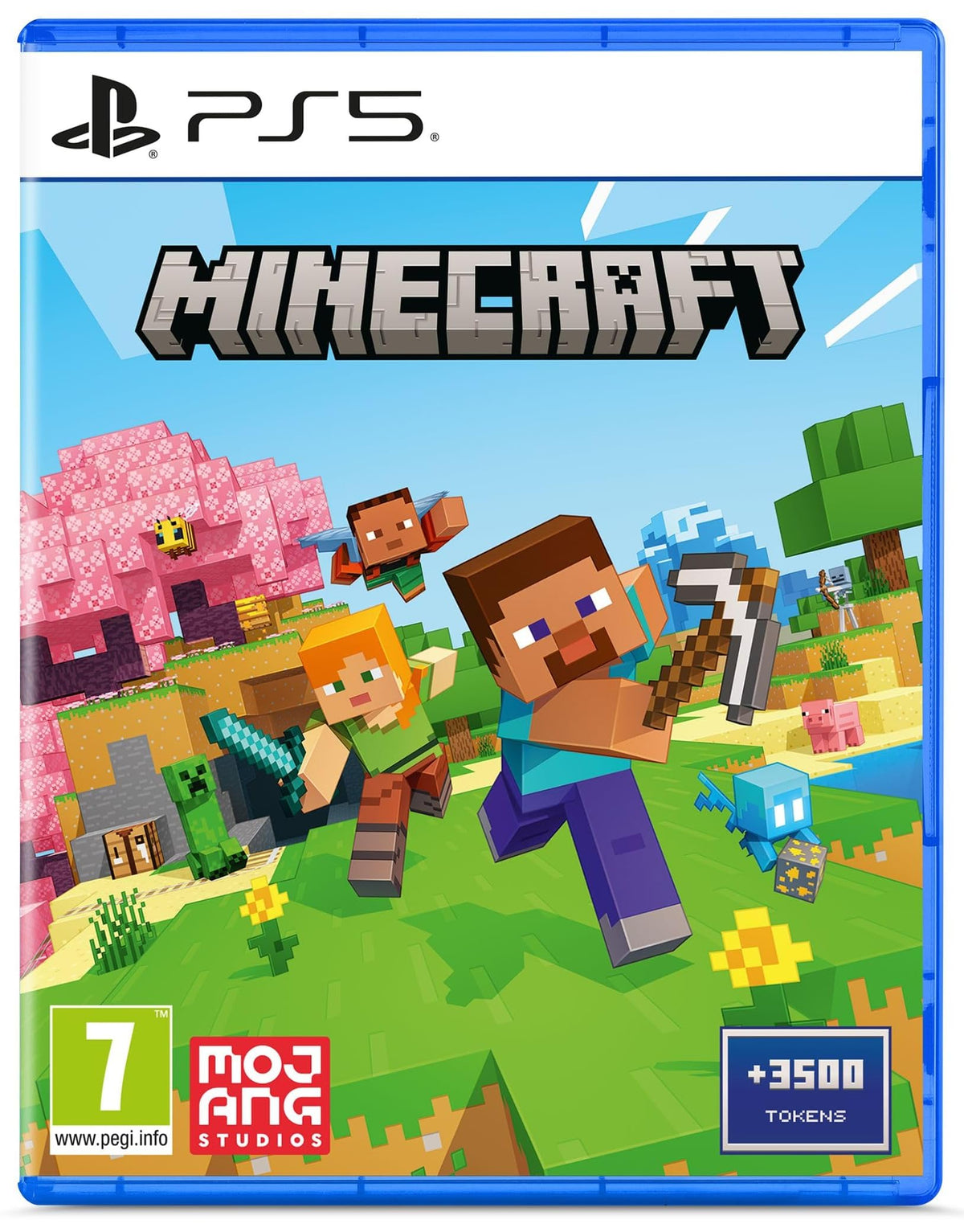 Minecraft PS5 game box — genuine sealed disc, Optrenex UAE