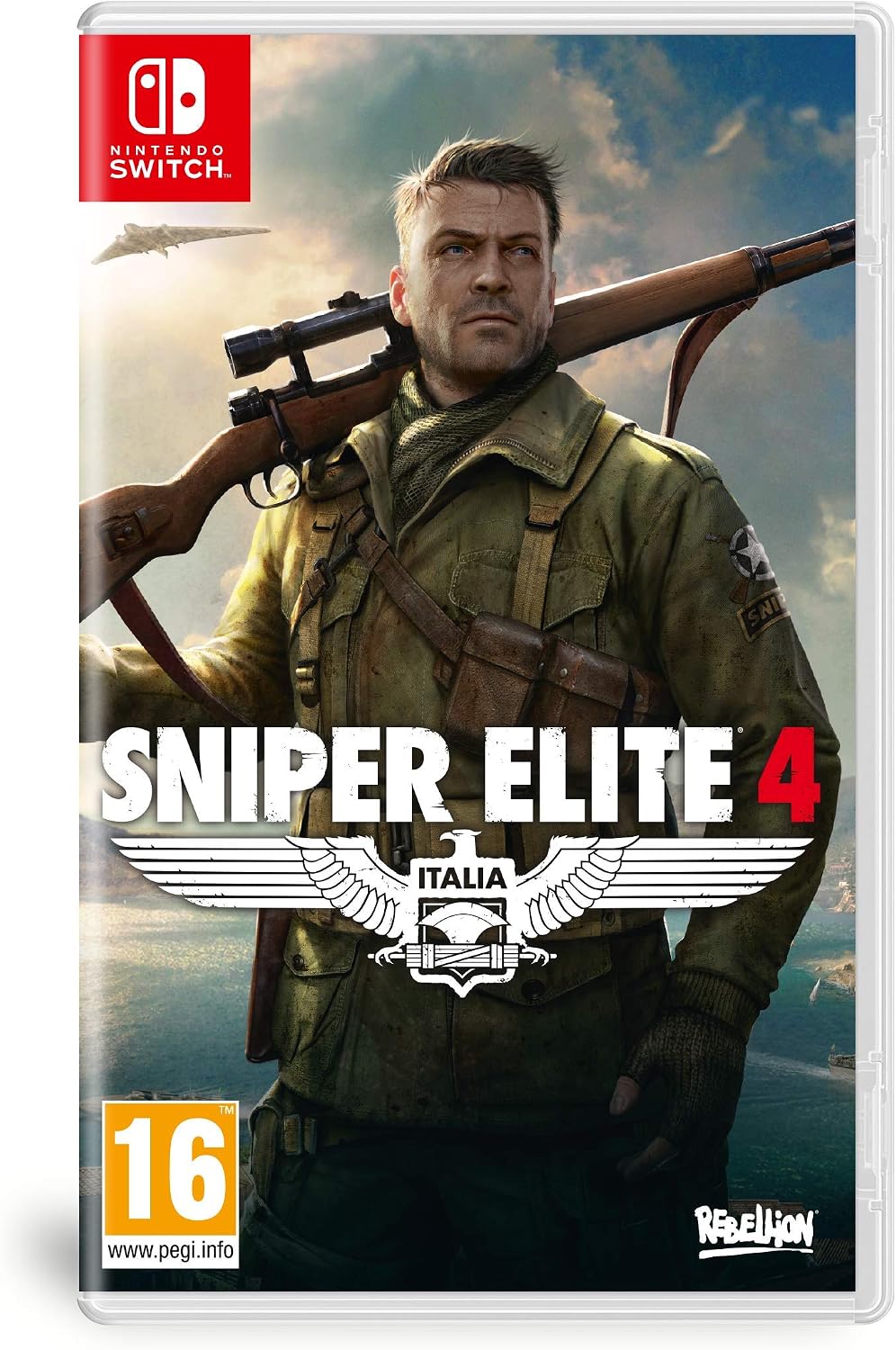 Sniper Elite 4 Nintendo Switch game box — genuine sealed, Optrenex UAE