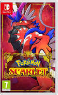 Pokémon Scarlet Nintendo Switch game box — genuine sealed, Optrenex UAE