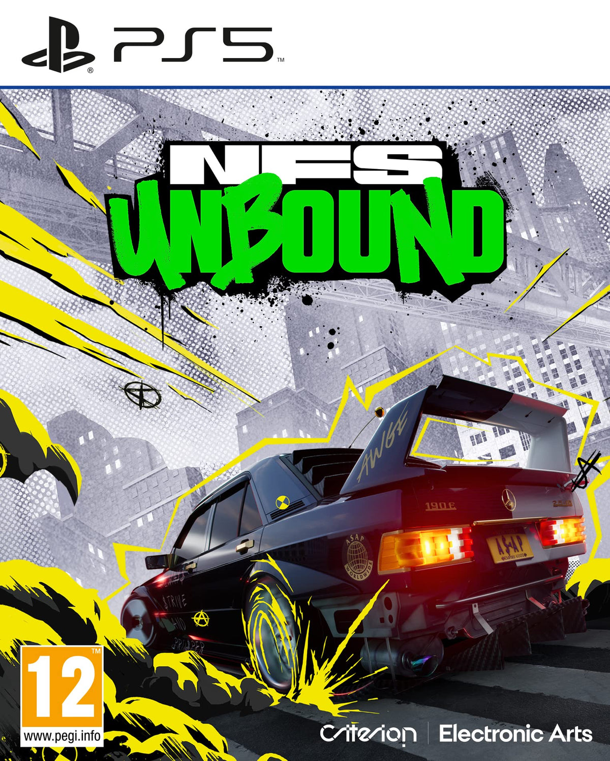 Need for Speed Unbound PS5 game box — genuine sealed disc, Optrenex UAE