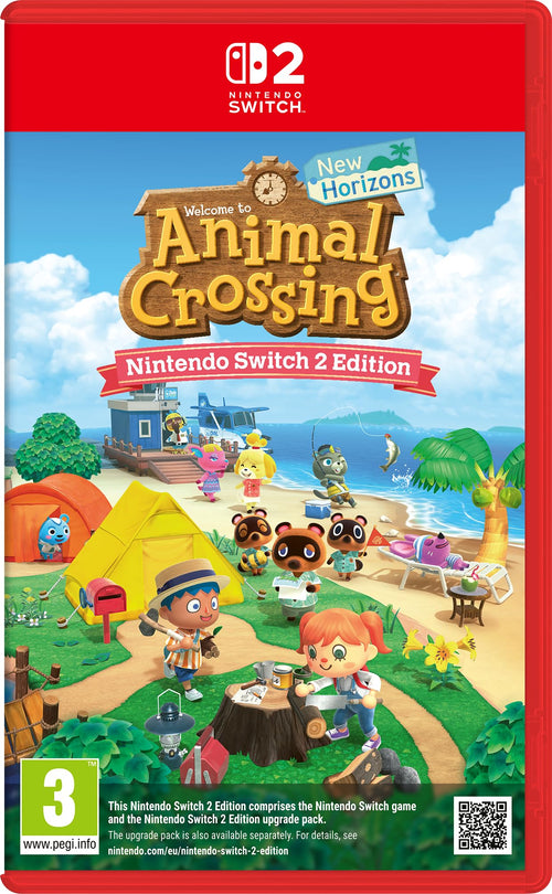 Animal Crossing: New Horizons – Nintendo Switch 2 Edition Nintendo Switch 2 game box — genuine sealed, Optrenex UAE