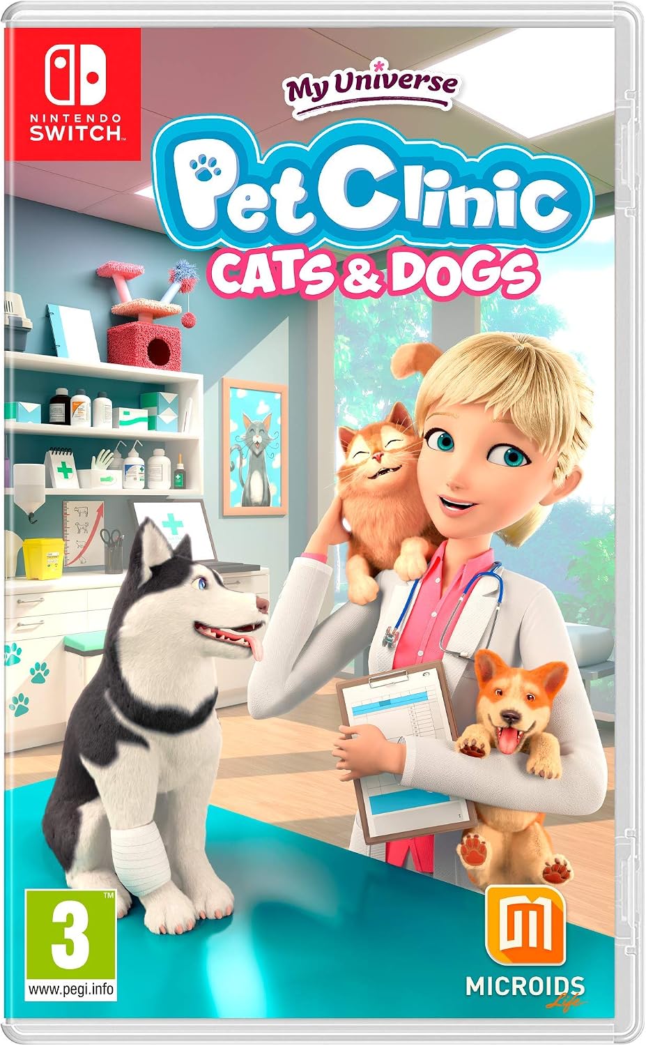 My Universe: Pet Clinic Nintendo Switch game box — genuine sealed, Optrenex UAE