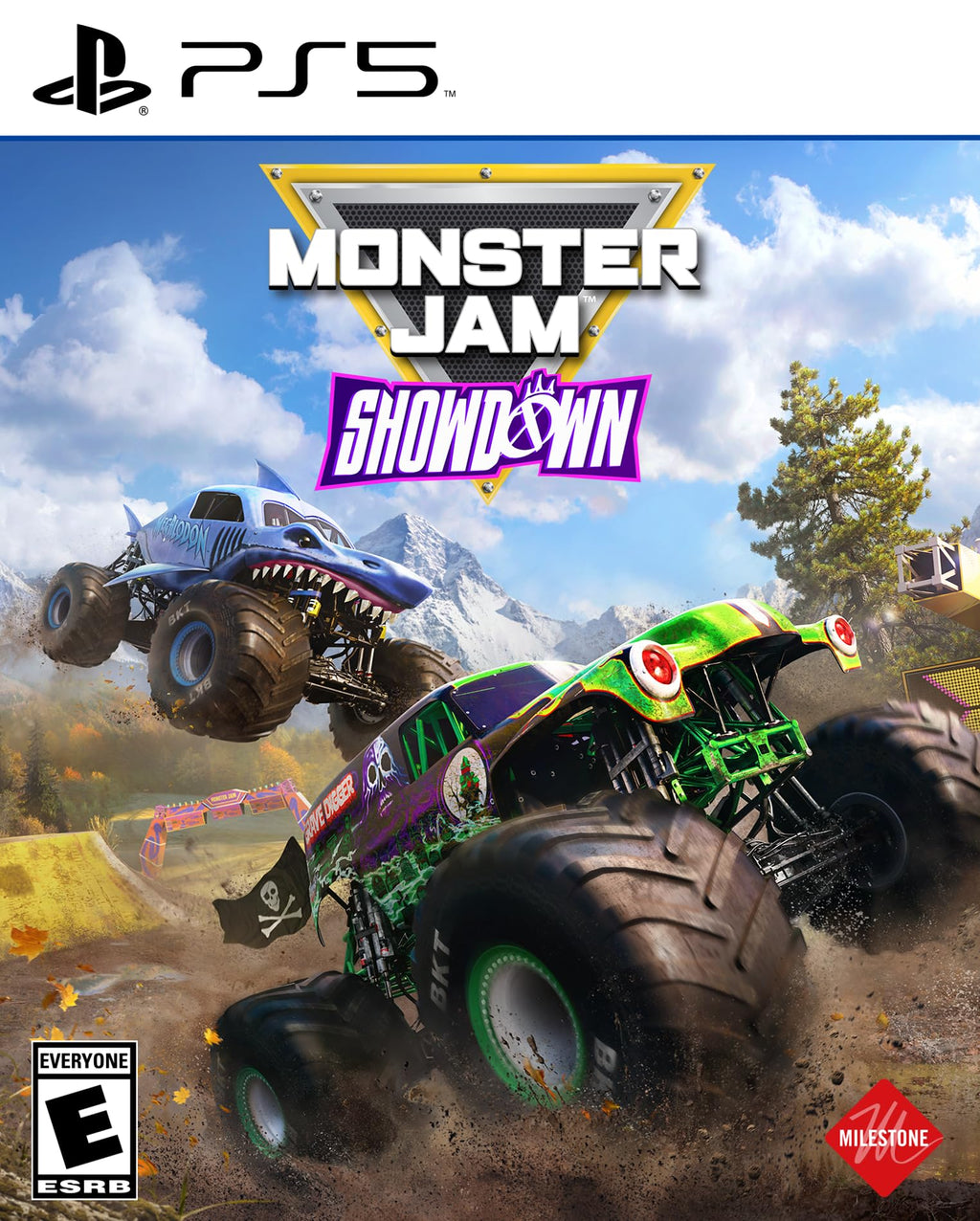 Monster Jam Showdown PS5 game box — genuine sealed disc, Optrenex UAE