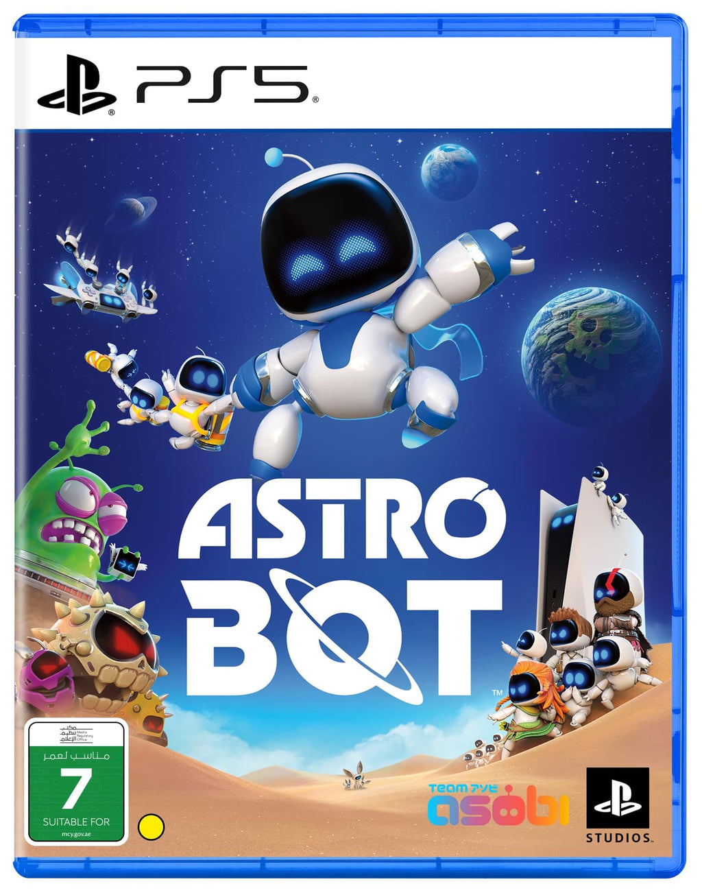 Astro Bot PS5 game box — genuine sealed disc, Optrenex UAE