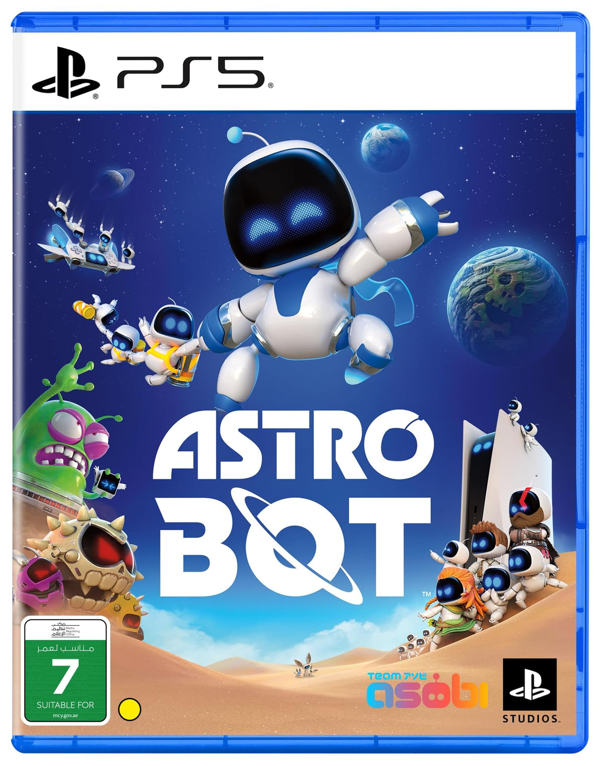 Astro Bot PS5 game box — genuine sealed disc, Optrenex UAE