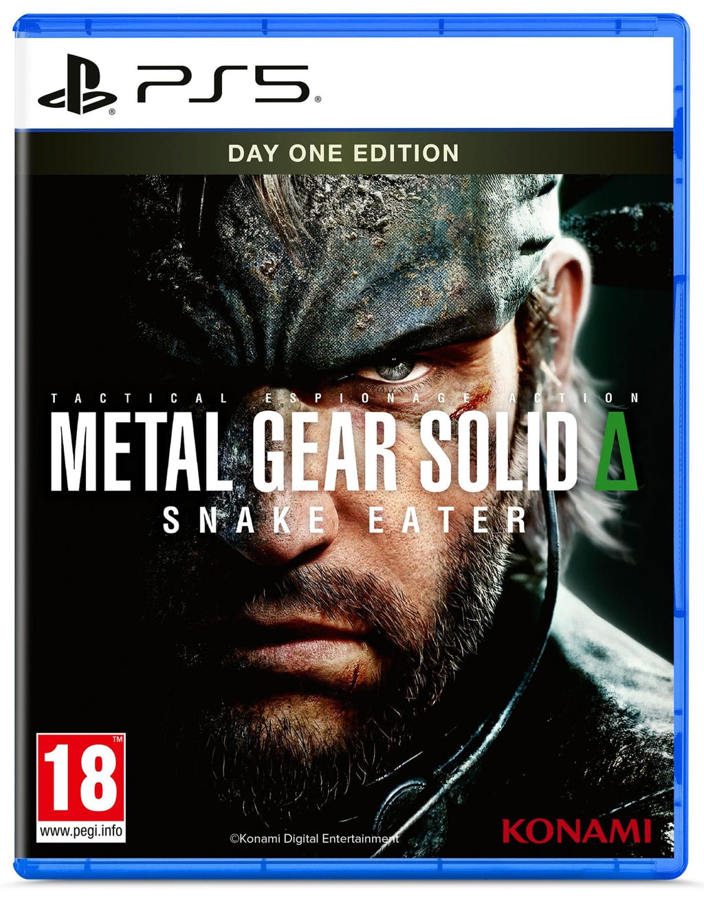 Metal Gear Solid Δ: Snake Eater PS5 game box — genuine sealed disc, Optrenex UAE