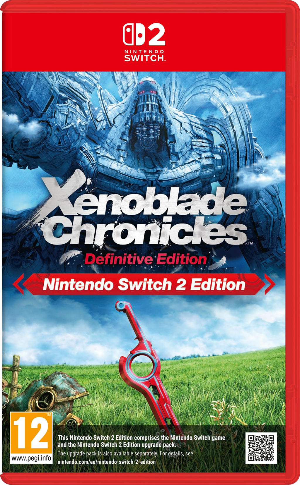 Xenoblade Chronicles: Definitive Edition – Nintendo Switch 2 Edition Nintendo Switch 2 game box — genuine sealed, Optrenex UAE