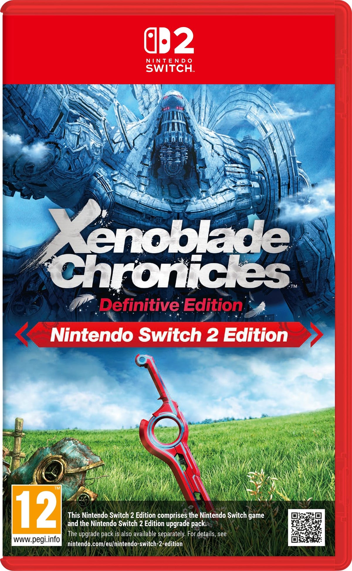 Xenoblade Chronicles: Definitive Edition – Nintendo Switch 2 Edition Nintendo Switch 2 game box — genuine sealed, Optrenex UAE