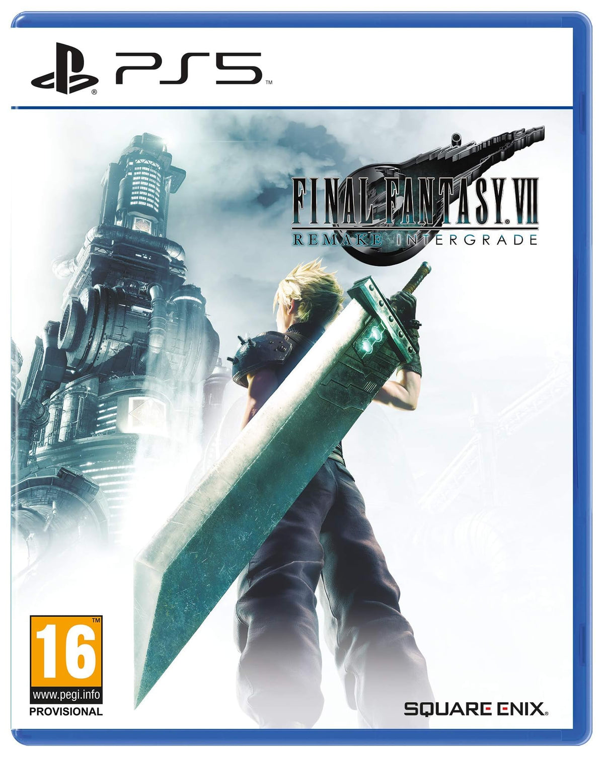 Final Fantasy VII Remake Intergrade PS5 game box — genuine sealed disc, Optrenex UAE
