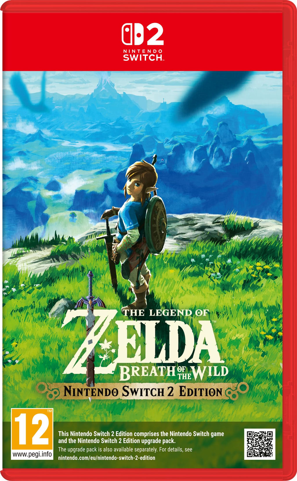 The Legend of Zelda: Breath of the Wild – Nintendo Switch 2 Edition Nintendo Switch 2 game box — genuine sealed, Optrenex UAE