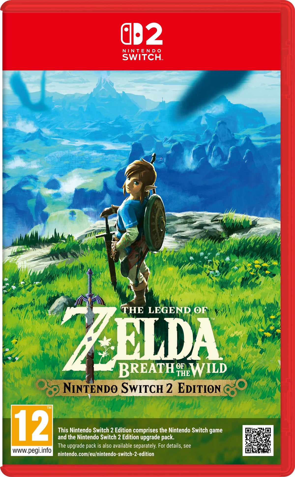 The Legend of Zelda: Breath of the Wild – Nintendo Switch 2 Edition Nintendo Switch 2 game box — genuine sealed, Optrenex UAE