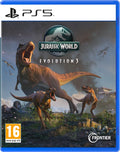 Jurassic World Evolution 3 PS5 game box — genuine sealed disc, Optrenex UAE