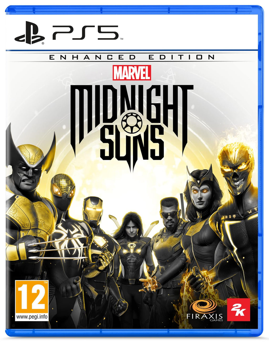 Marvel's Midnight Suns PS5 game box — genuine sealed disc, Optrenex UAE