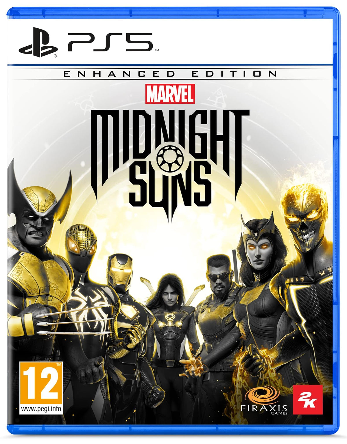 Marvel's Midnight Suns PS5 game box — genuine sealed disc, Optrenex UAE
