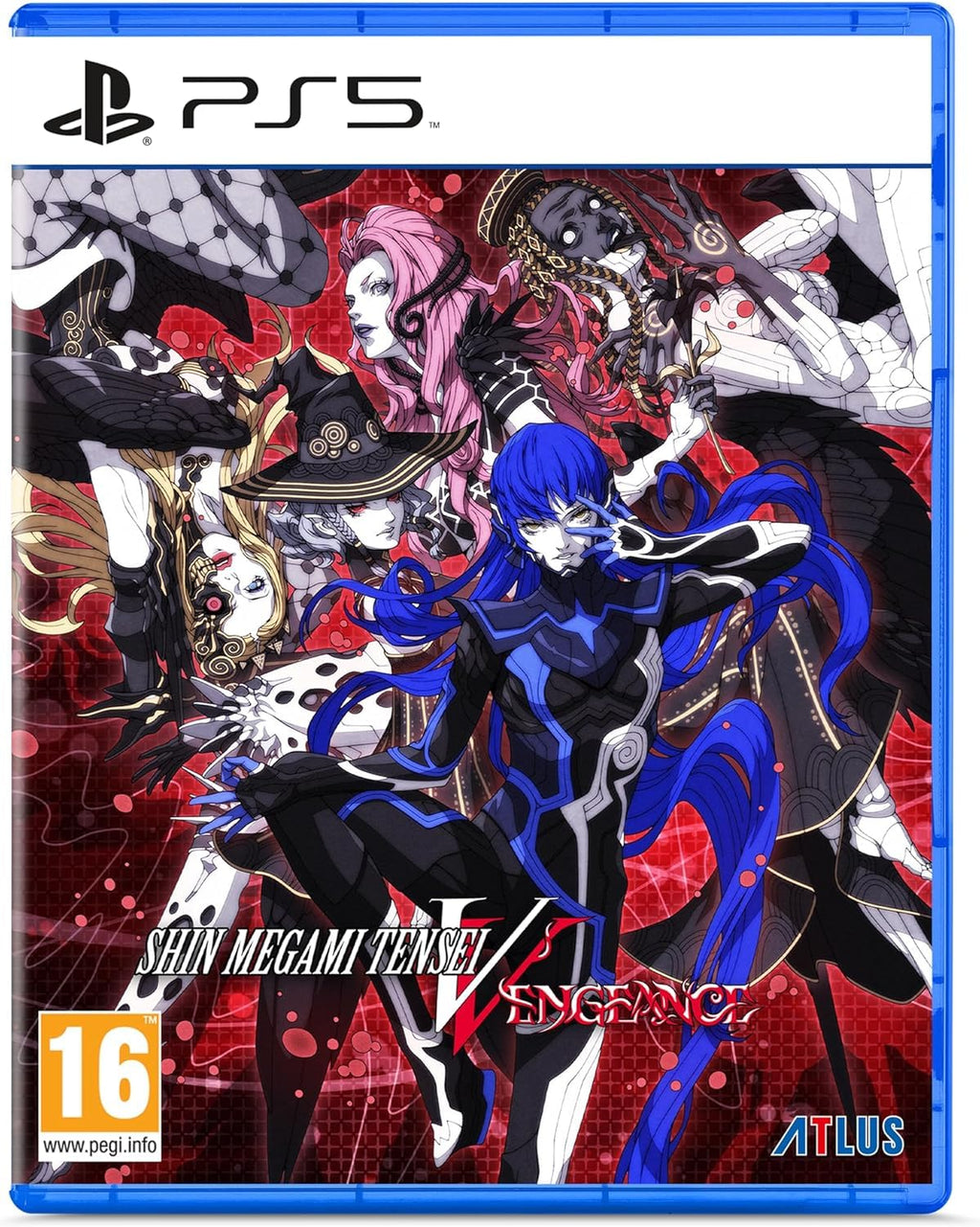 Shin Megami Tensei V: Vengeance PS5 game box — genuine sealed disc, Optrenex UAE