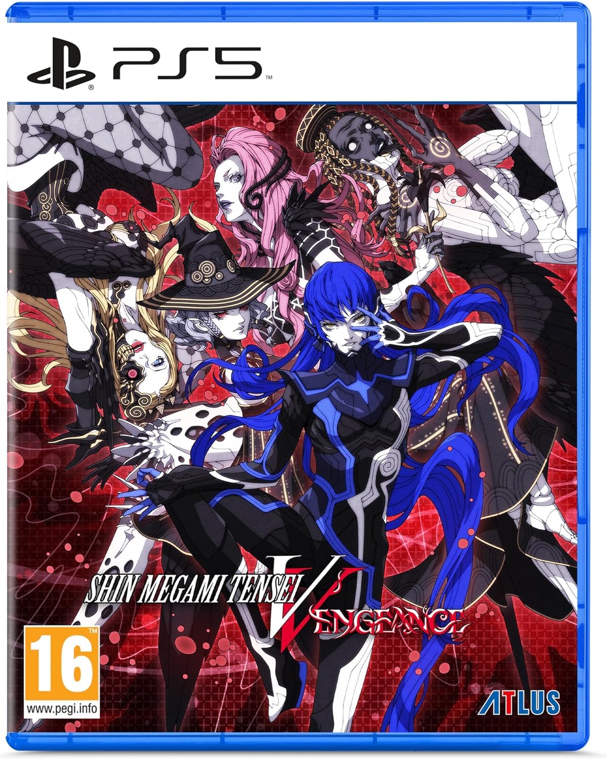 Shin Megami Tensei V: Vengeance PS5 game box — genuine sealed disc, Optrenex UAE