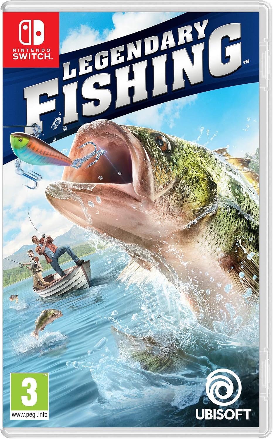 Legendary Fishing Nintendo Switch game box — genuine sealed, Optrenex UAE