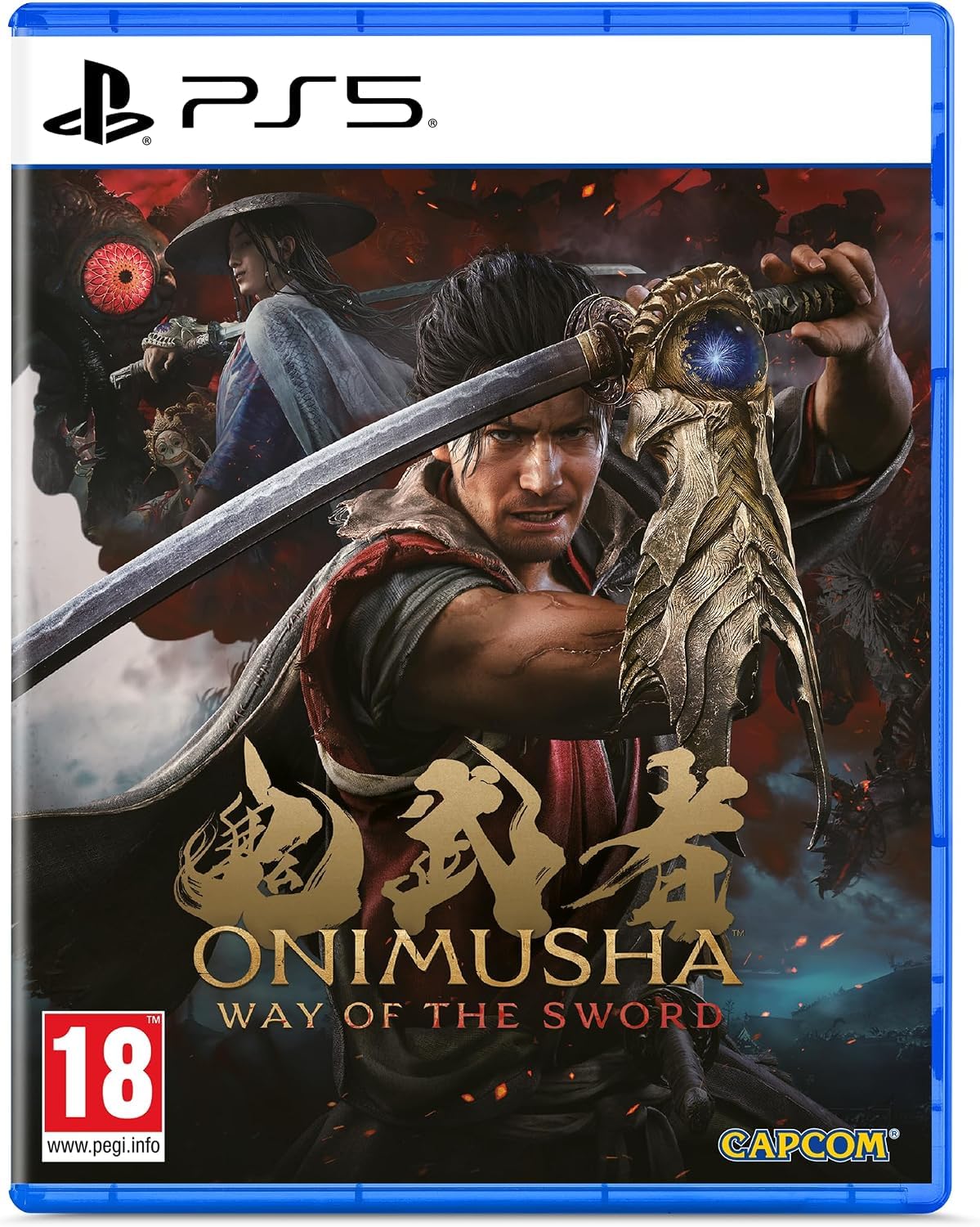 Onimusha: Way of the Sword PS5 game box — genuine sealed disc, Optrenex UAE