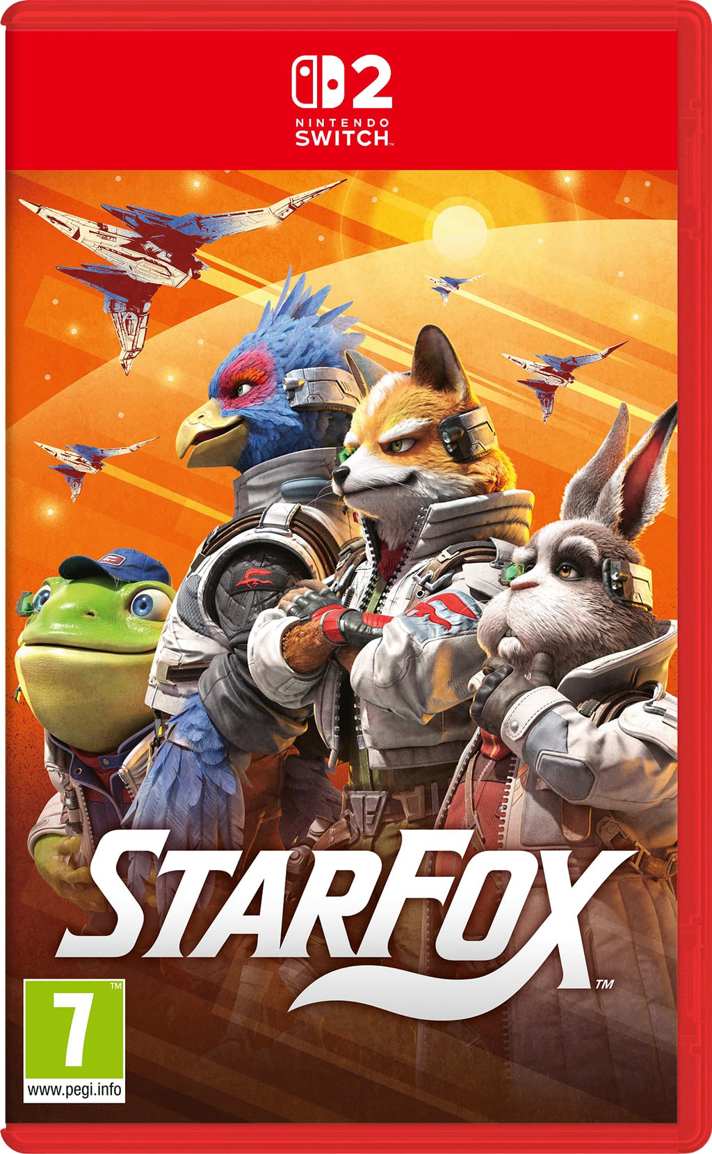 Star Fox Nintendo Switch 2 game box — genuine sealed, Optrenex UAE