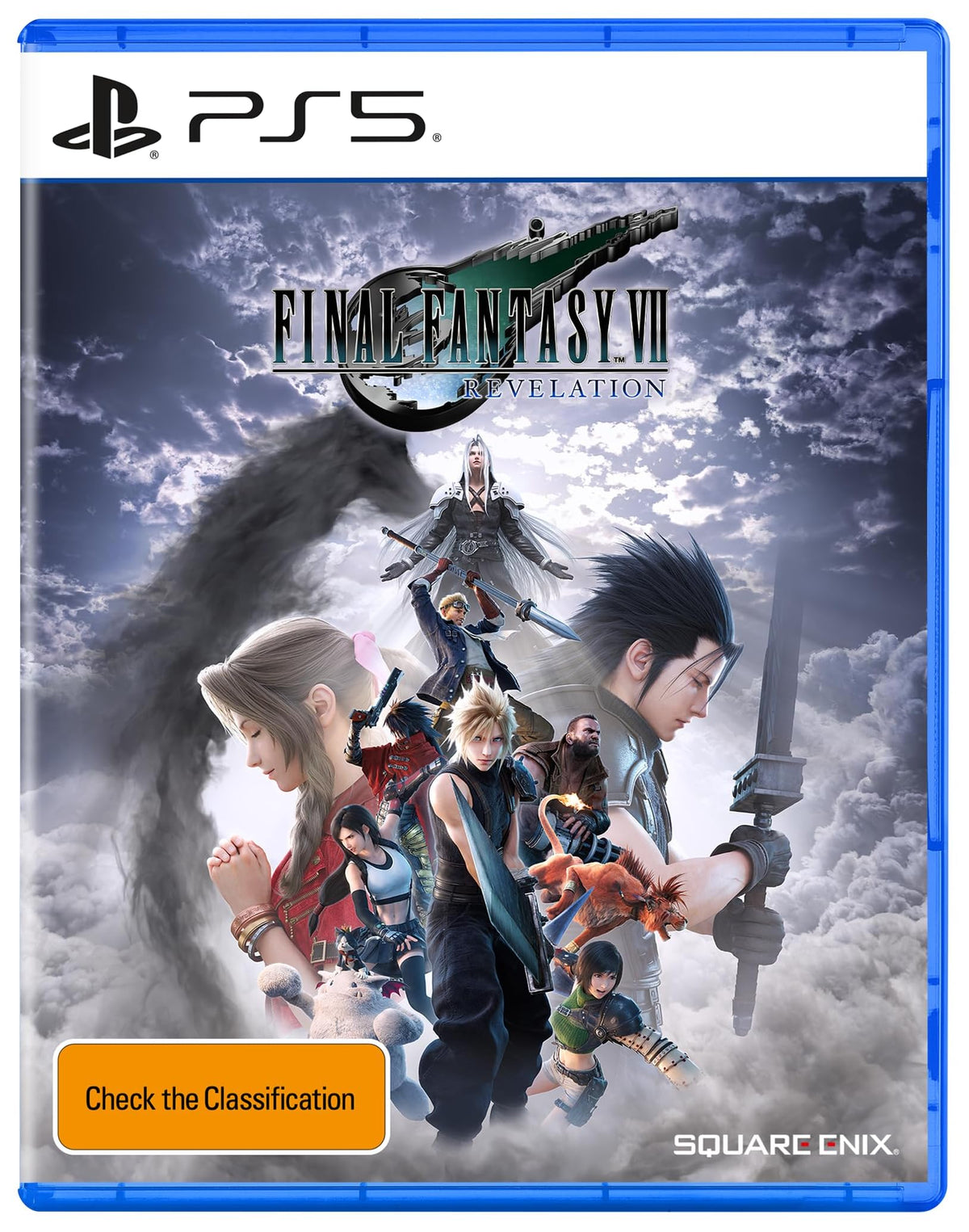 Final Fantasy VII Revelation PS5 game box — genuine sealed disc, Optrenex UAE