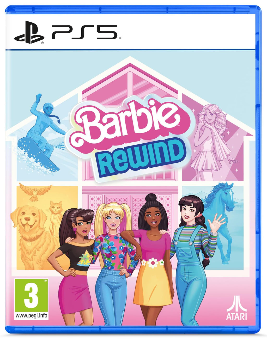 Barbie Rewind PS5 game box — genuine sealed disc, Optrenex UAE