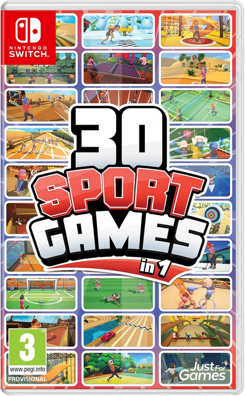 30 Sport Games in 1 Nintendo Switch game box — genuine sealed, Optrenex UAE