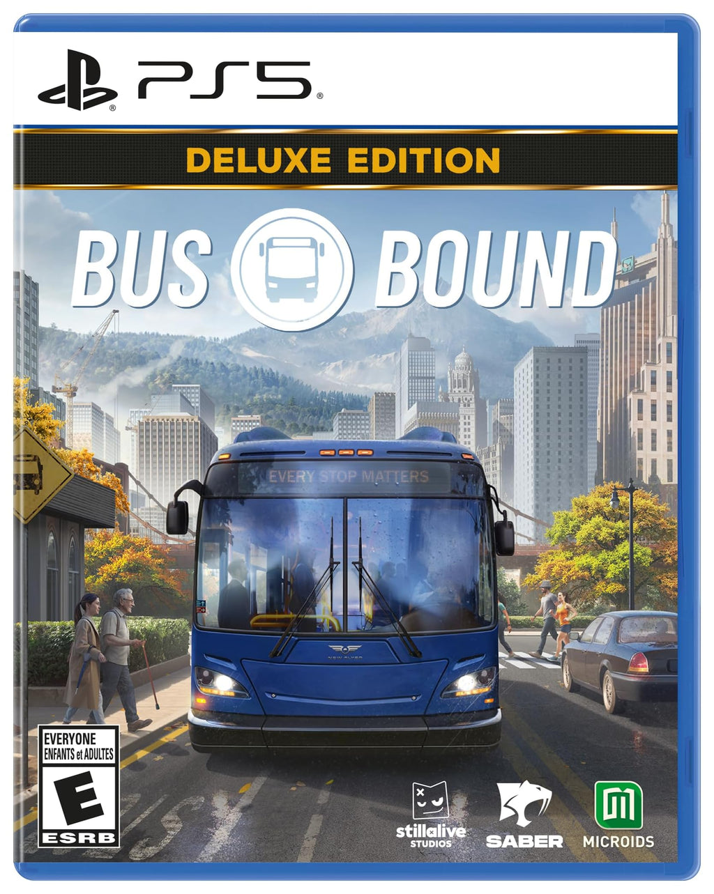 Bus Bound PS5 game box — genuine sealed disc, Optrenex UAE