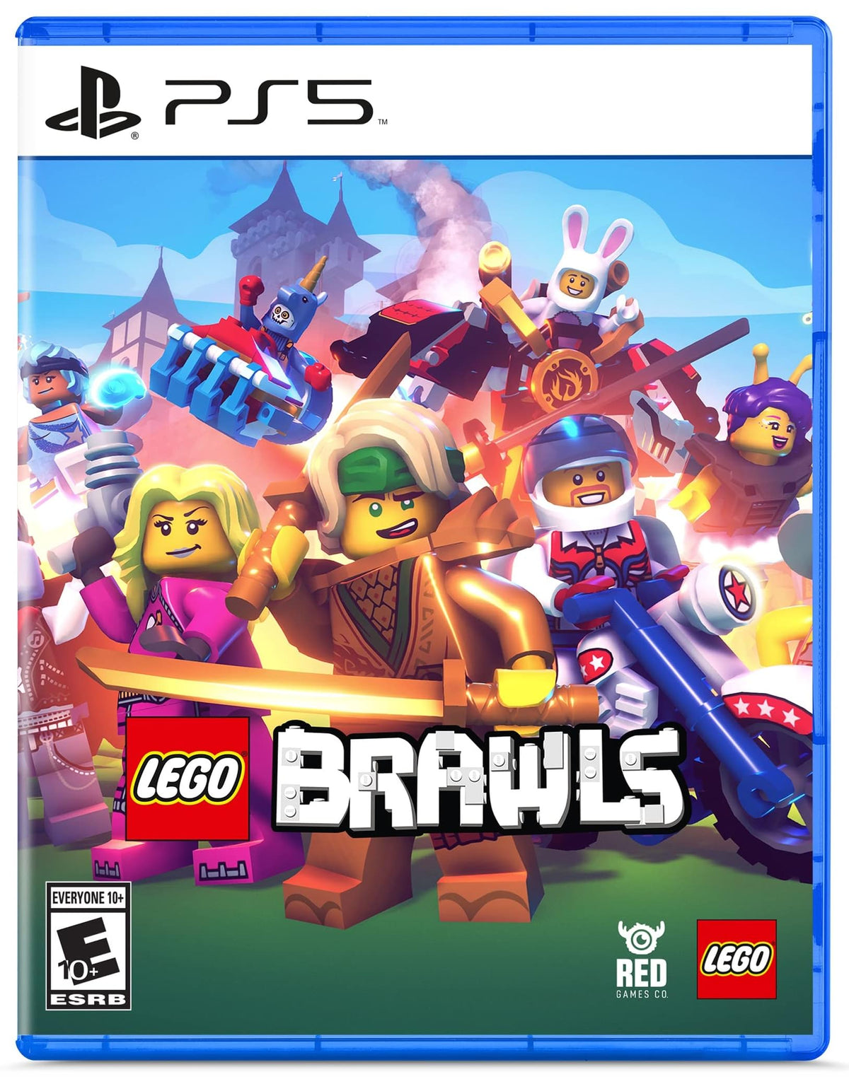 LEGO Brawls PS5 game box — genuine sealed disc, Optrenex UAE