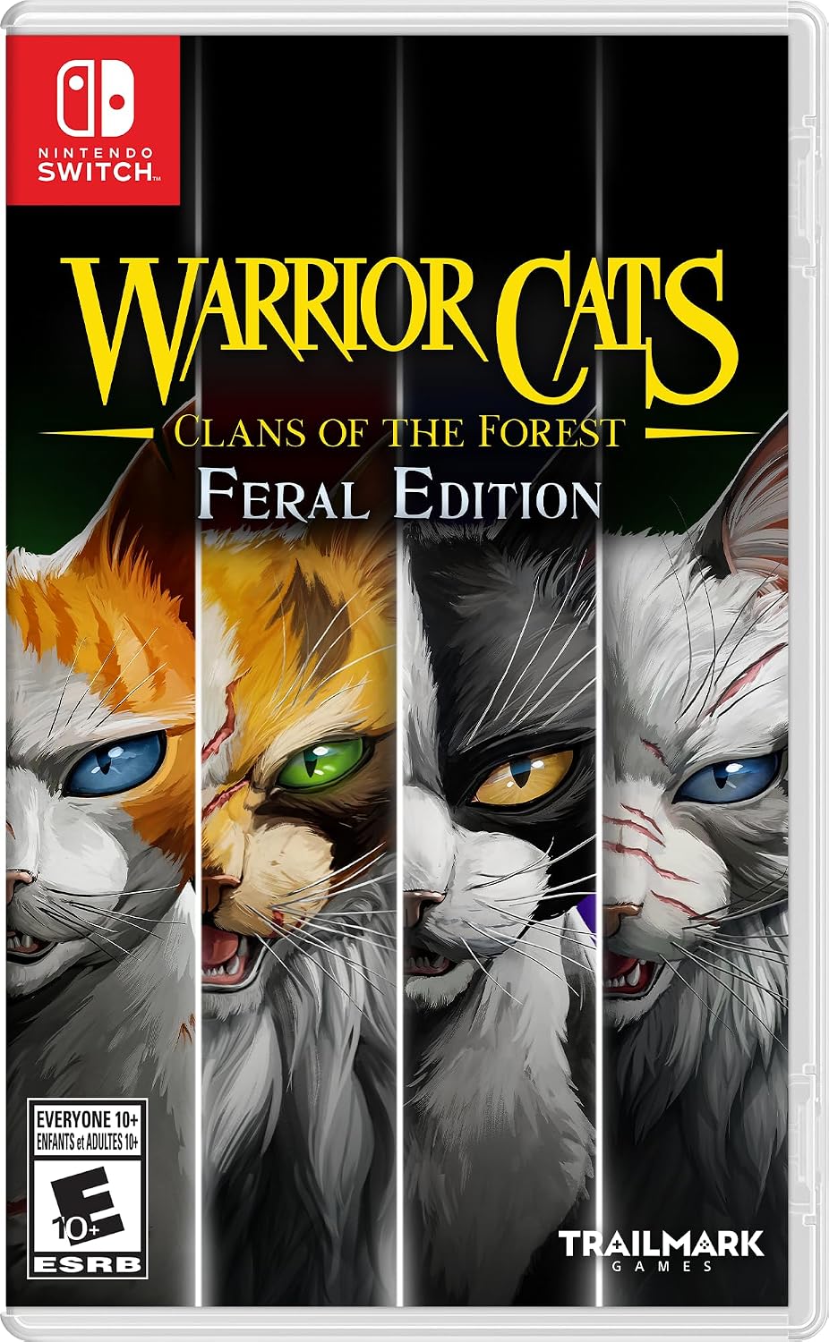 Warrior Cats: Clans of the Forest Nintendo Switch game box — genuine sealed, Optrenex UAE