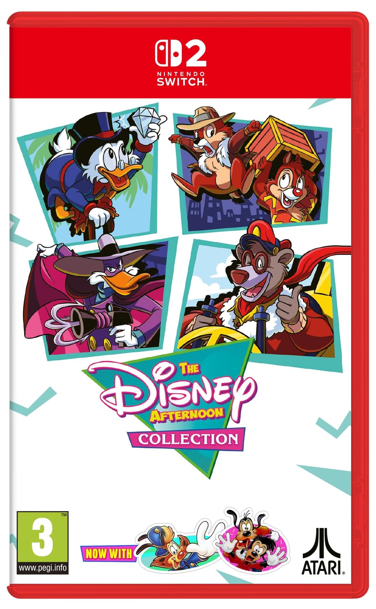 The Disney Afternoon Collection Nintendo Switch 2 game box — genuine sealed, Optrenex UAE