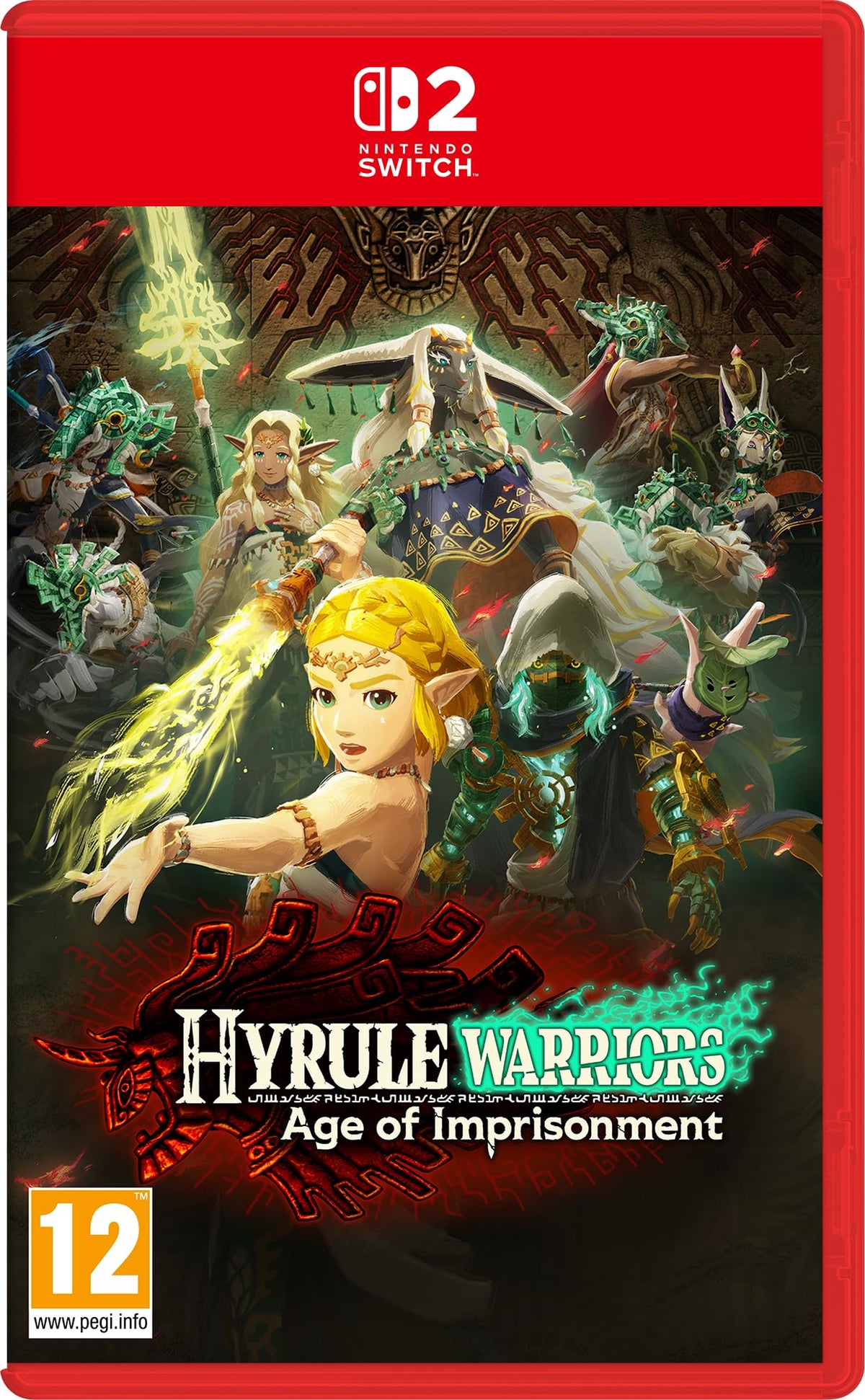 Hyrule Warriors: Age of Imprisonment Nintendo Switch 2 game box — genuine sealed, Optrenex UAE