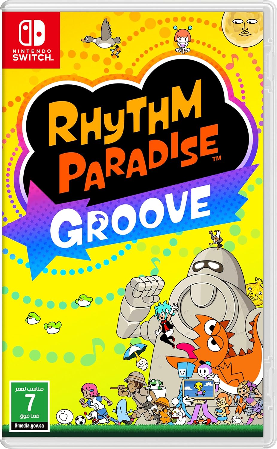 Rhythm Heaven Groove Nintendo Switch game box — genuine sealed, Optrenex UAE