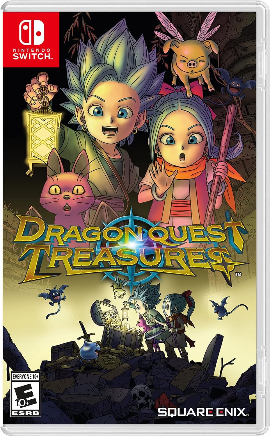 Dragon Quest Treasures Nintendo Switch game box — genuine sealed, Optrenex UAE
