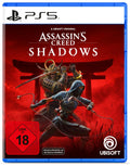 Assassin's Creed Shadows PS5 game box — genuine sealed disc, Optrenex UAE