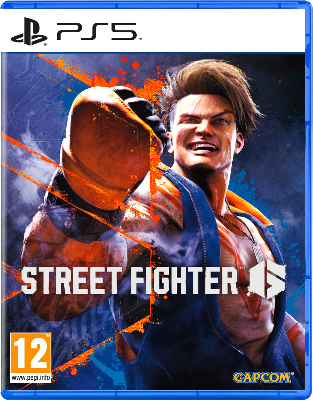 Street Fighter 6 PS5 game box — genuine sealed disc, Optrenex UAE