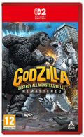 Godzilla: Destroy All Monsters Melee Remastered Nintendo Switch 2 game box — genuine sealed, Optrenex UAE