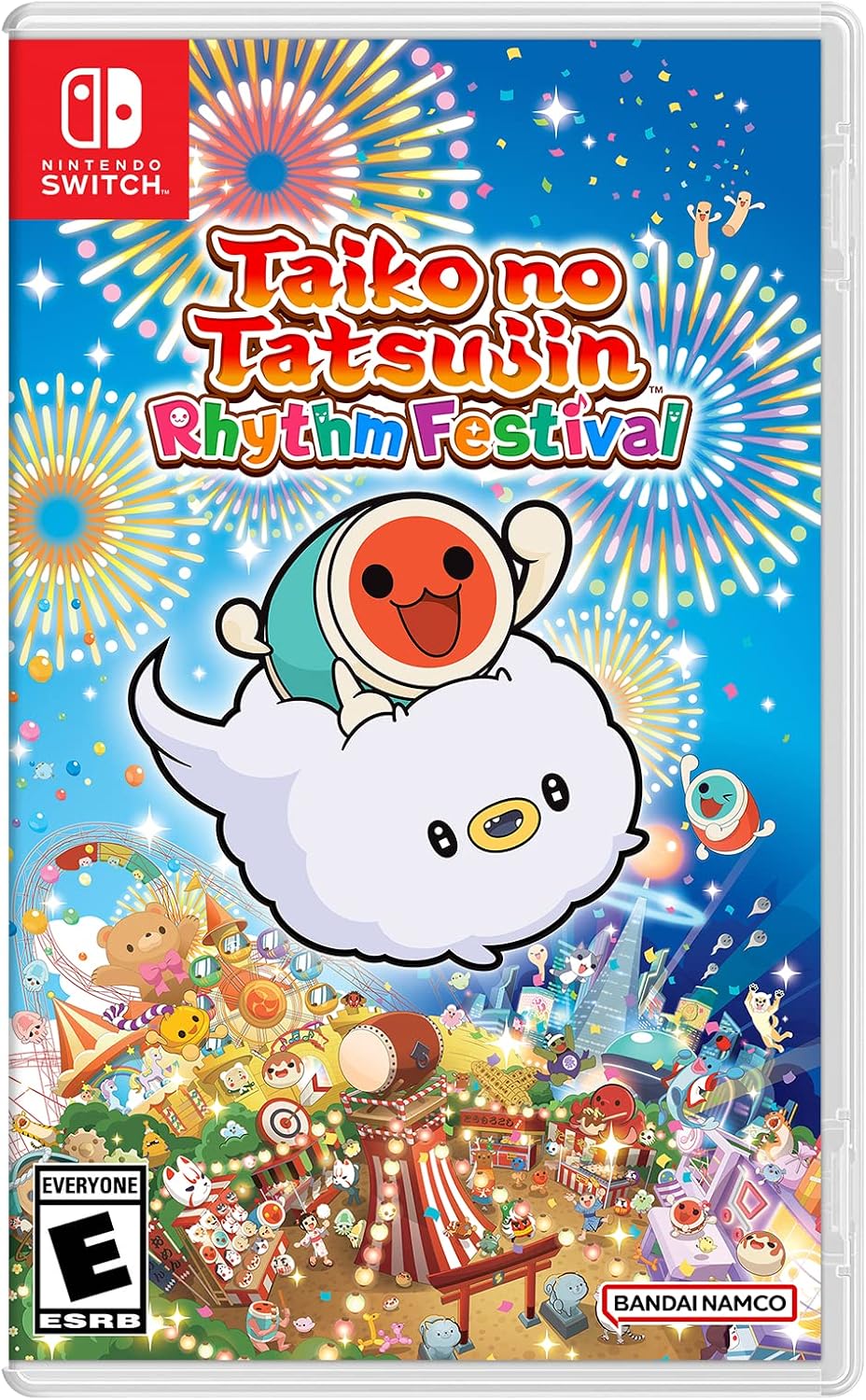 Taiko no Tatsujin: Rhythm Festival Nintendo Switch game box — genuine sealed, Optrenex UAE