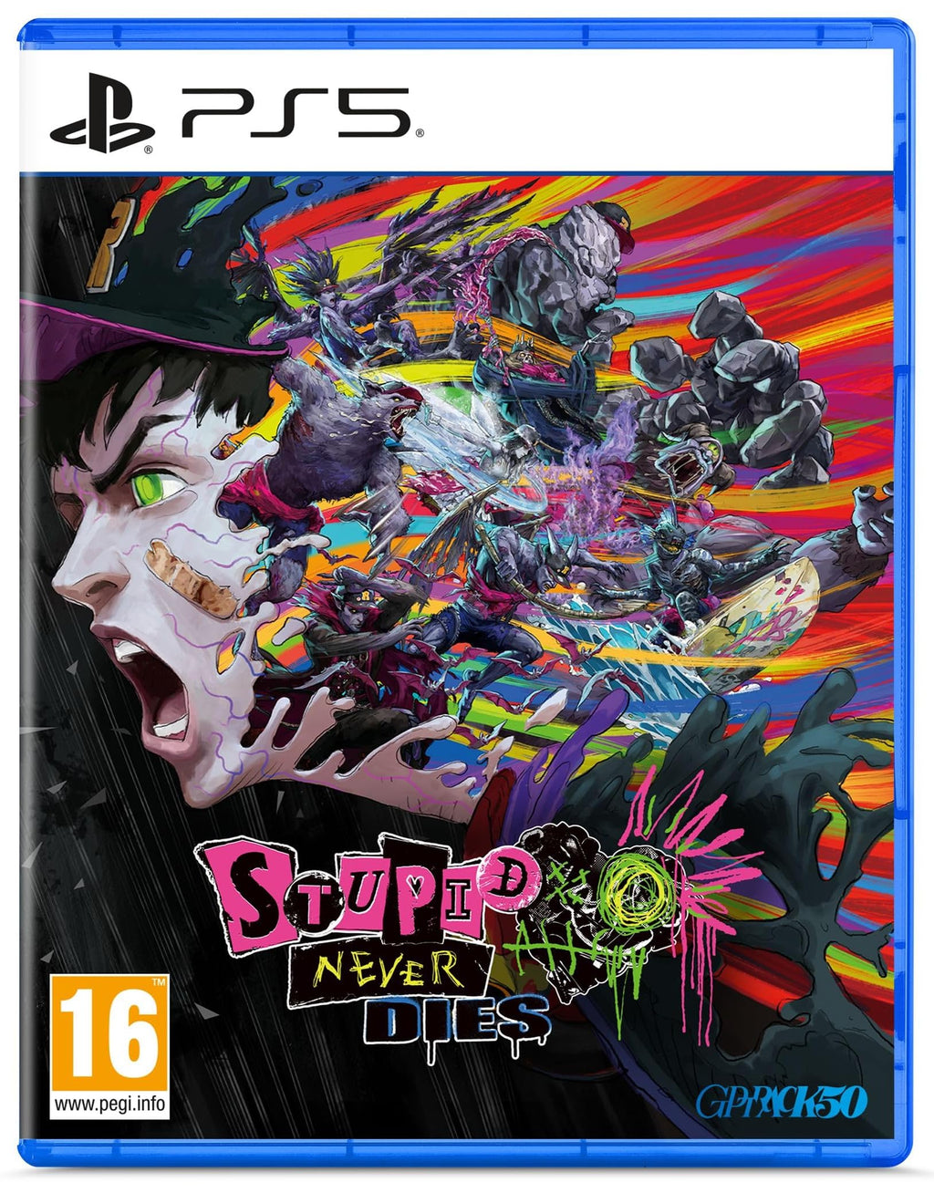 Stupid Never Dies PS5 game box — genuine sealed disc, Optrenex UAE