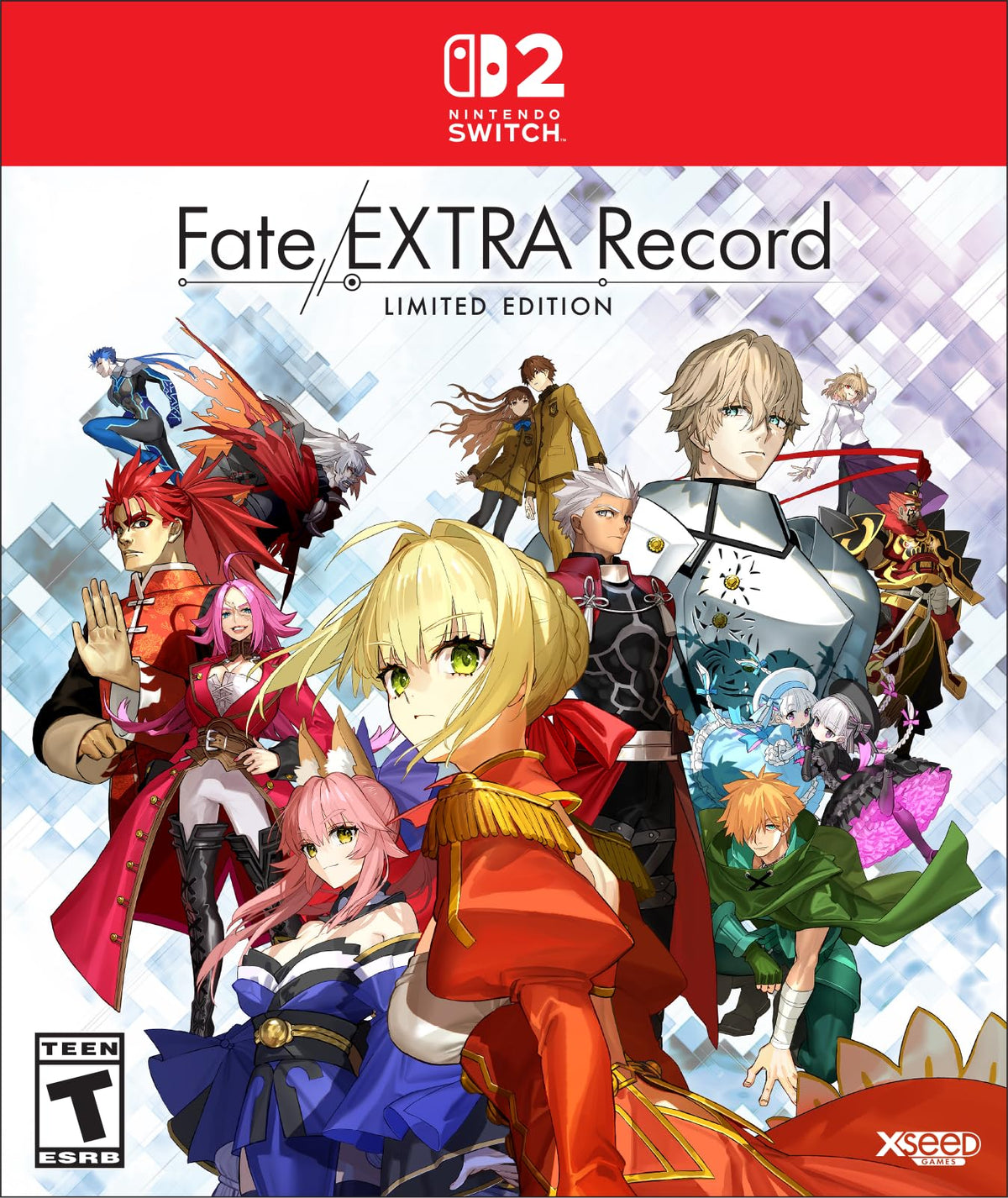 Fate/EXTRA Record Nintendo Switch 2 game box — genuine sealed, Optrenex UAE