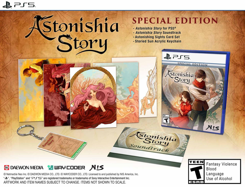 Astonishia Story PS5 game box — genuine sealed disc, Optrenex UAE