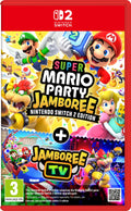 Super Mario Party Jamboree – Nintendo Switch 2 Edition + Jamboree TV Nintendo Switch 2 game box — genuine sealed, Optrenex UAE