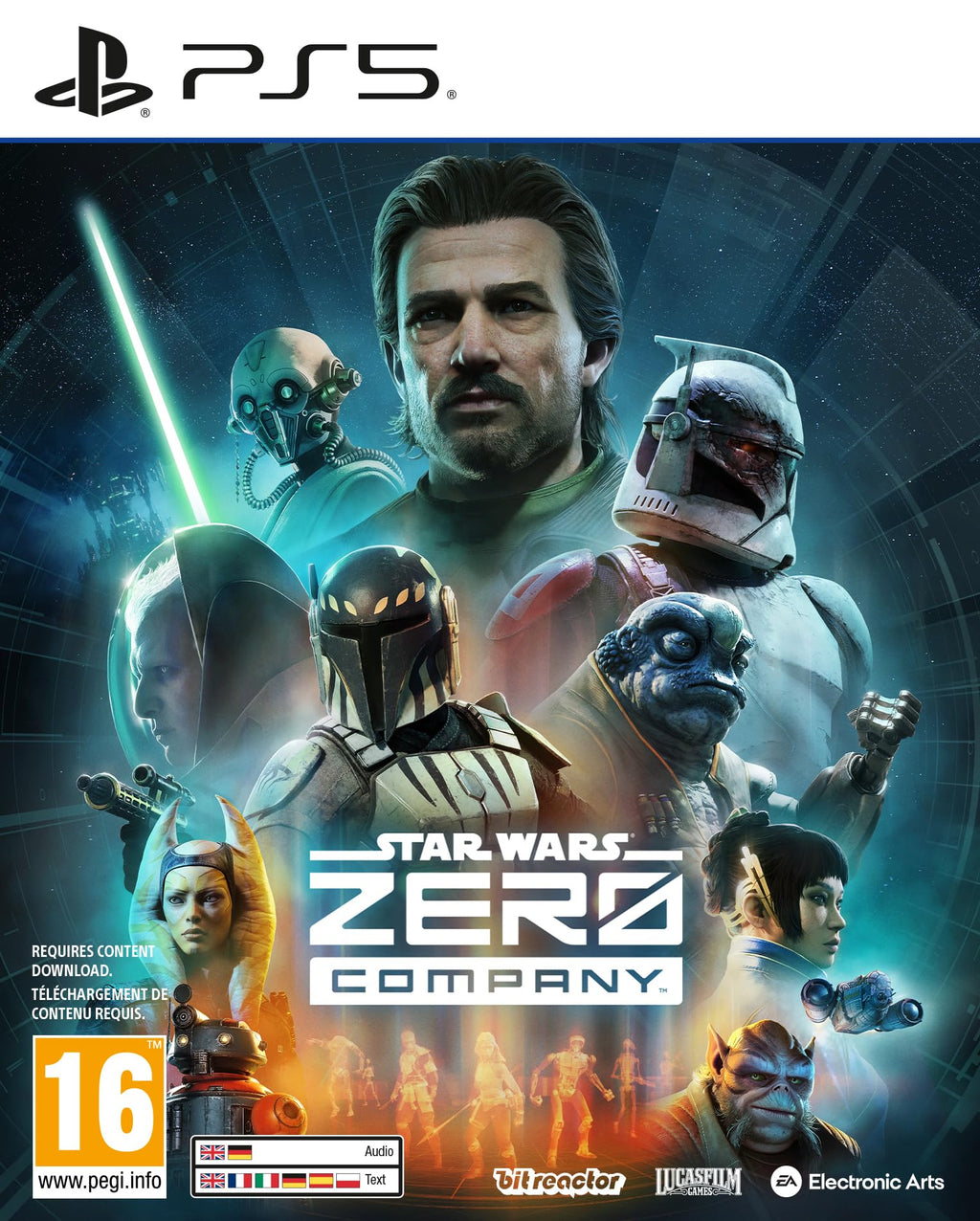 Star Wars Zero Company PS5 game box — genuine sealed disc, Optrenex UAE