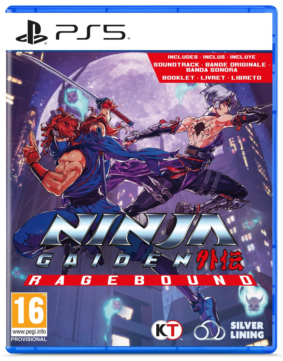Ninja Gaiden: Ragebound PS5 game box — genuine sealed disc, Optrenex UAE