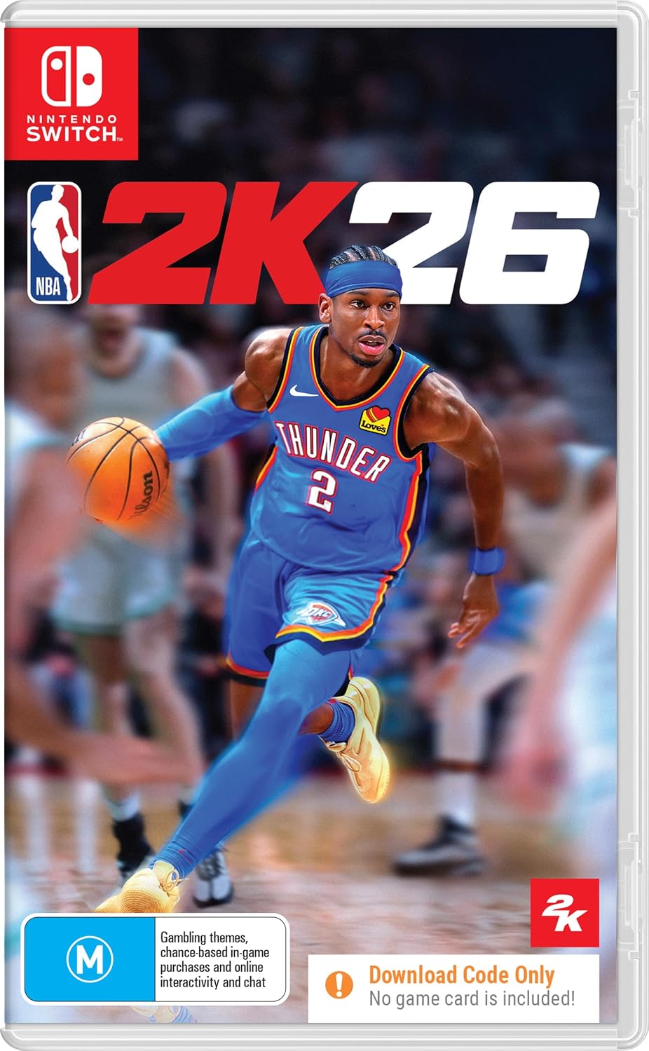 NBA 2K26 Nintendo Switch game box — genuine sealed, Optrenex UAE
