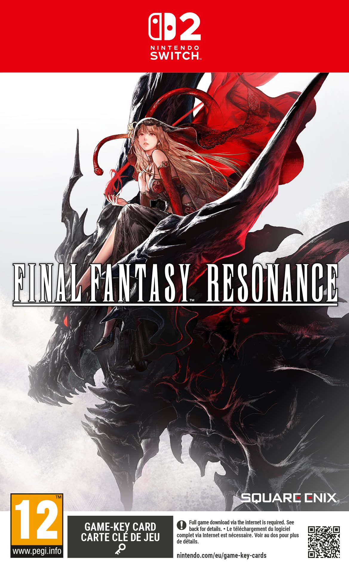 Final Fantasy Resonance Nintendo Switch 2 game box — genuine sealed, Optrenex UAE