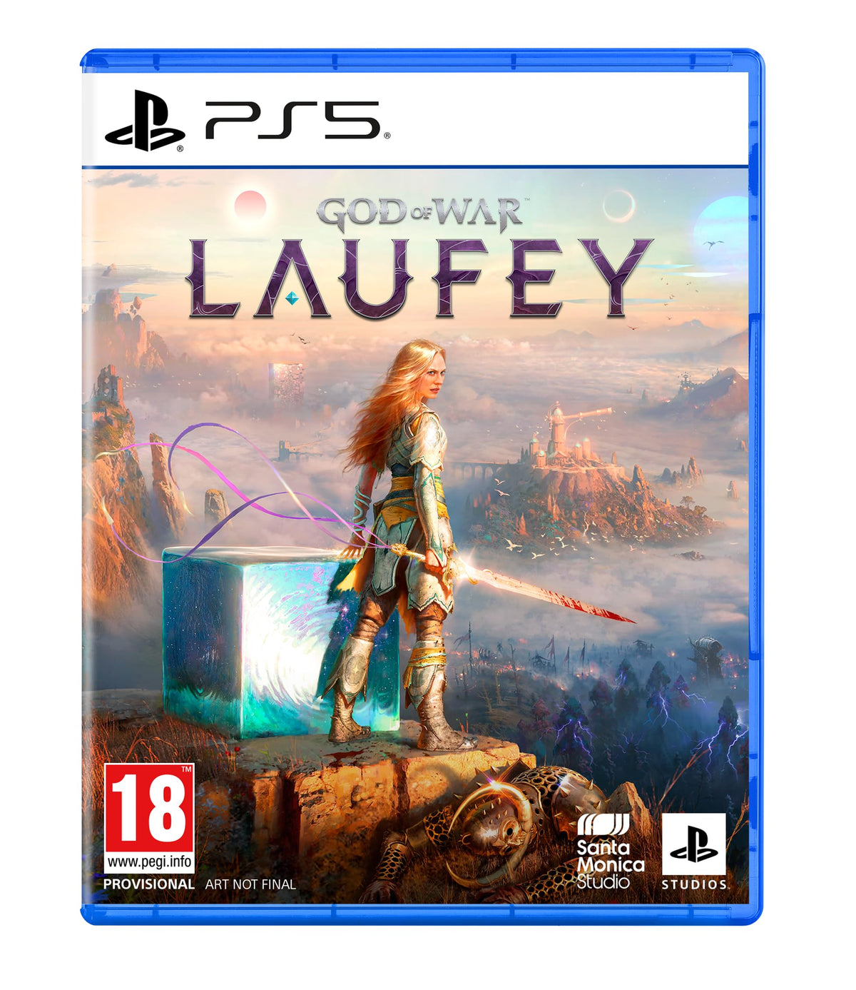 God of War Laufey PS5 game box — genuine sealed disc, Optrenex UAE