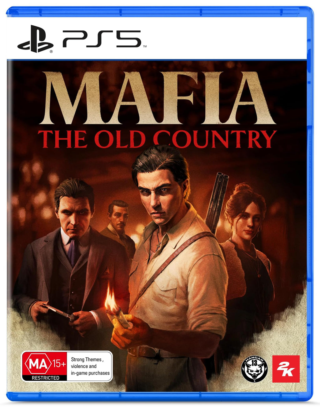 Mafia: The Old Country PS5 game box — genuine sealed disc, Optrenex UAE