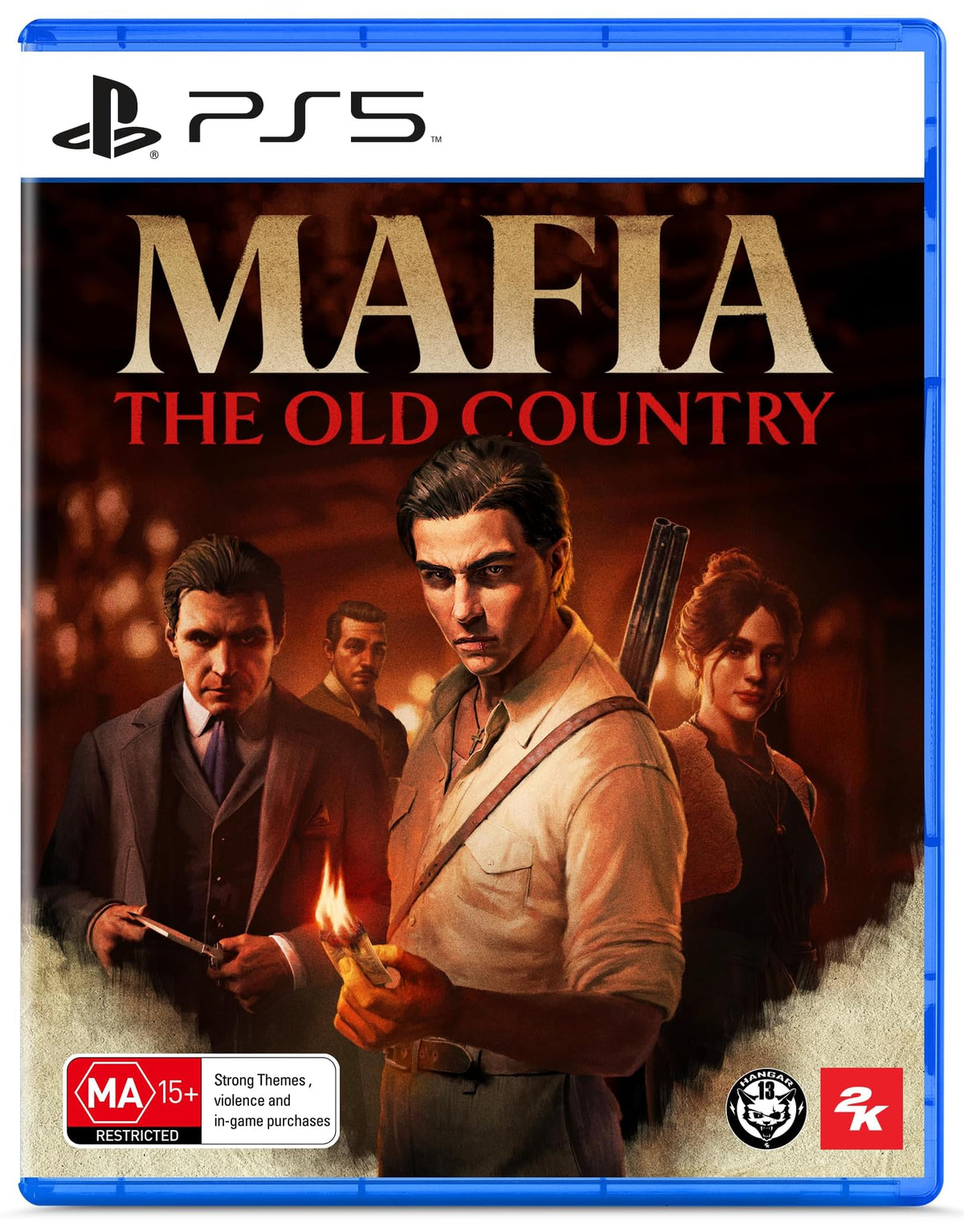 Mafia: The Old Country PS5 game box — genuine sealed disc, Optrenex UAE