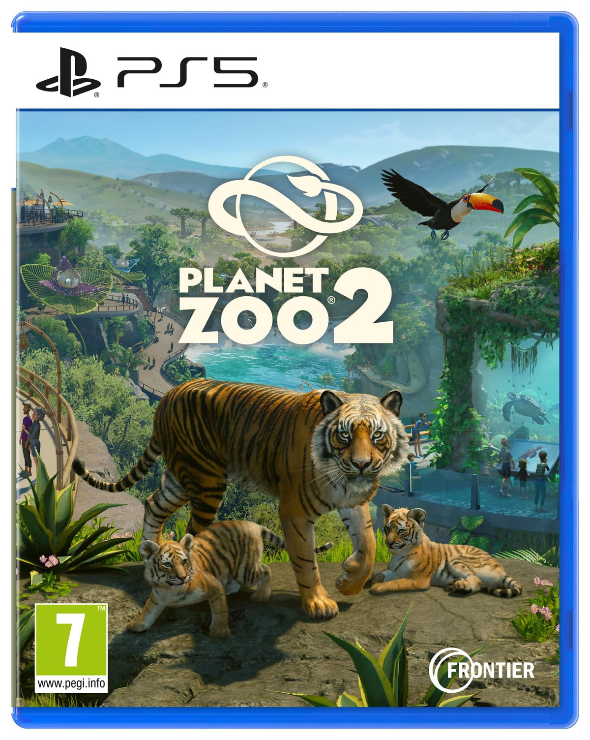 Planet Zoo 2 PS5 game box — genuine sealed disc, Optrenex UAE