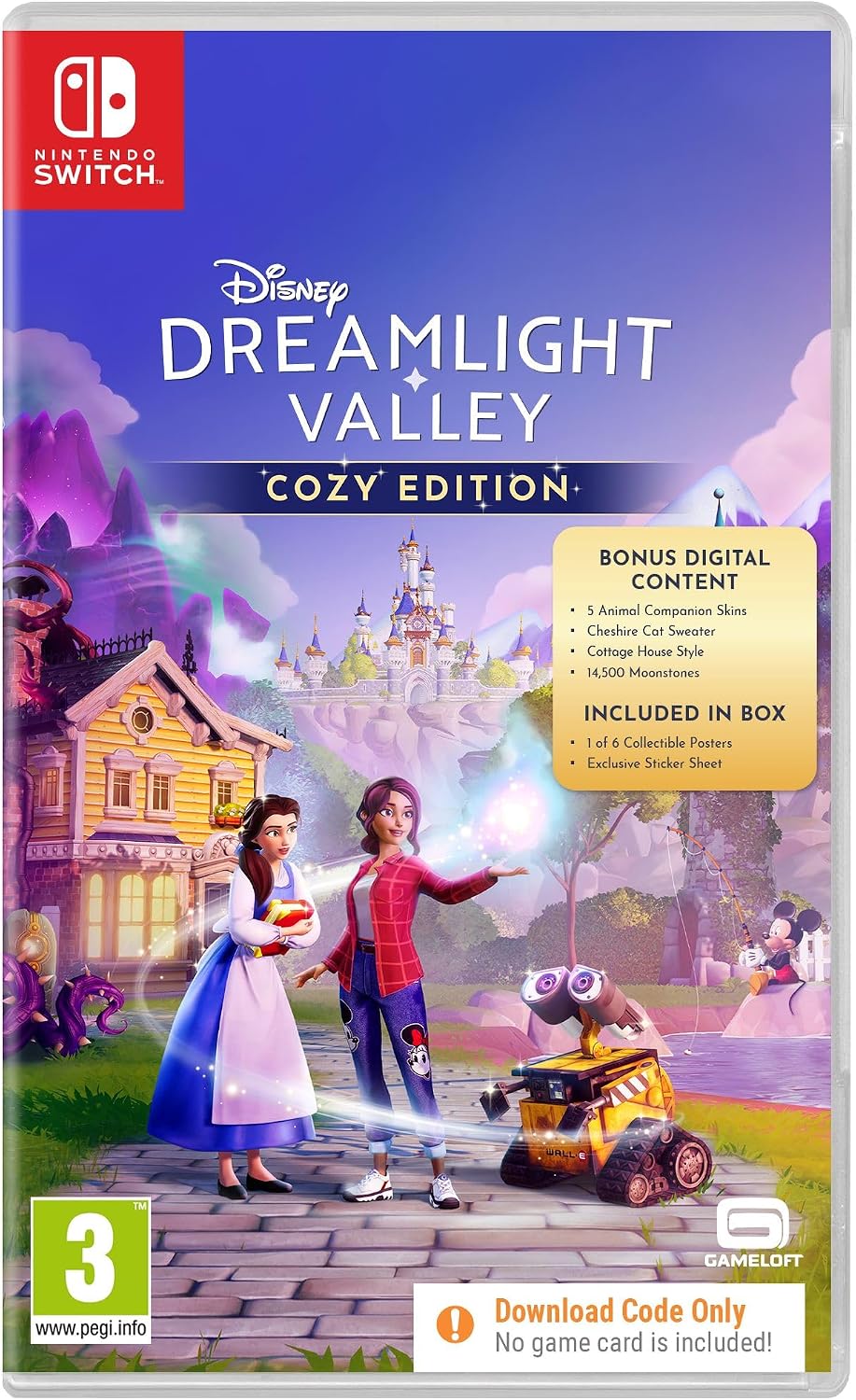 Disney Dreamlight Valley: Cozy Edition Nintendo Switch game box — genuine sealed, Optrenex UAE